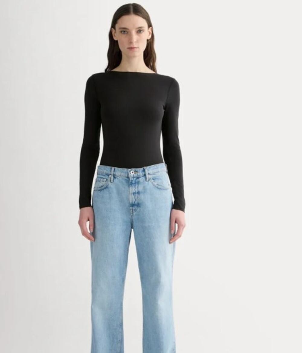 Everlane The Form Ballet Supima Cotton Bodysuit